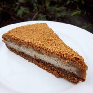 Speculoos no-cheese cake at Bakkerij Van Planten in Tilburg