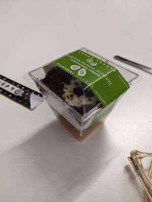 Vegan dessert. at Padthai Wokbar in Budapest