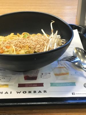 Pad Thai at Padthai Wokbar in Budapest