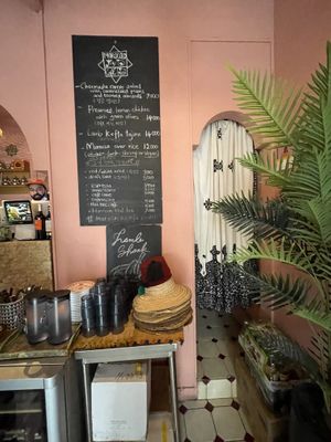 Menu  at Morococo Cafe - 모로코코 카페 in Seoul