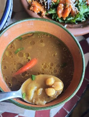 Sauce for couscous at Morococo Cafe - 모로코코 카페 in Seoul