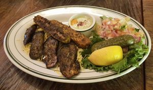 Morococo over rice, vegan version at Morococo Cafe - 모로코코 카페 in Seoul