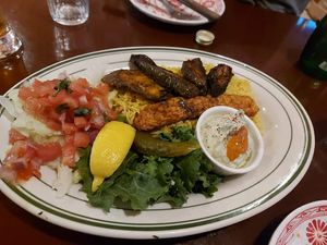 Mixed plate at Morococo Cafe - 모로코코 카페 in Seoul