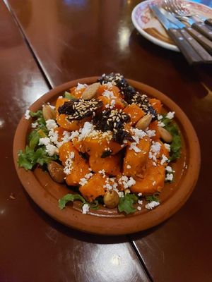 Carrot salad at Morococo Cafe - 모로코코 카페 in Seoul