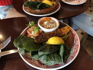 Vegan over rice at Morococo Cafe - 모로코코 카페 in Seoul