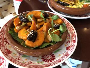 Vegan carrot salad at Morococo Cafe - 모로코코 카페 in Seoul