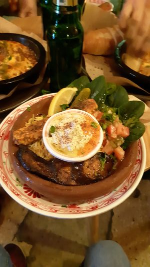 Morocco over rice vegan version (Super good!) at Morococo Cafe - 모로코코 카페 in Seoul