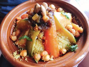 Couscous yum yum at Morococo Cafe - 모로코코 카페 in Seoul