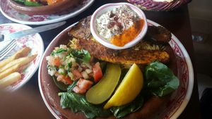 Vegan Morroco rice at Morococo Cafe - 모로코코 카페 in Seoul