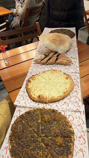 Zaatar and friends😄  at Manoush'eh in Vancouver