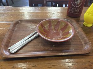 ....licked the platter clean.... at A1 Bakery in Brunswick