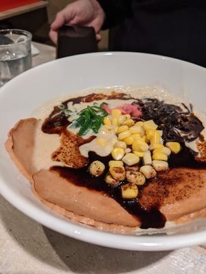 とんこつラーメン at AIN SOPH.Journey in Kyoto