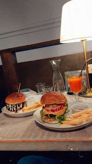 Okonomiyaki burger- Ripple cheese burger at AIN SOPH.Journey in Kyoto