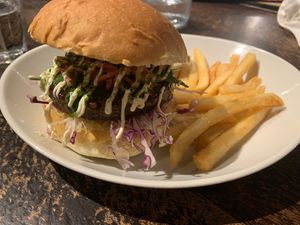 seasonal burger at AIN SOPH.Journey in Kyoto
