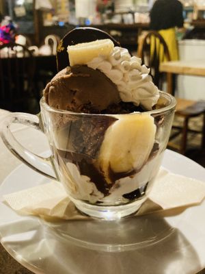 Choco banana parfait  #Veganuary at AIN SOPH.Journey in Kyoto