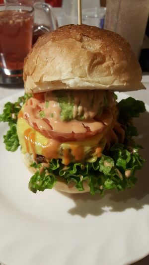 Savory burgers at AIN SOPH.Journey in Kyoto