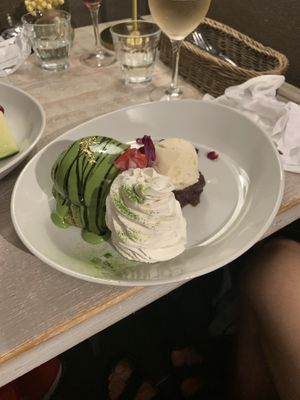 Matcha heavenly pancakes  at AIN SOPH.Journey in Kyoto