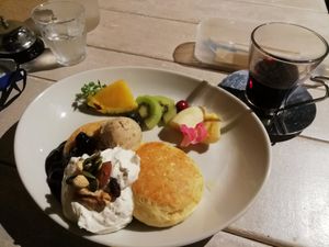 Pancakes at AIN SOPH.Journey in Kyoto