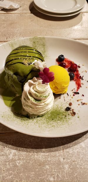 Matcha pancakes   at AIN SOPH.Journey in Kyoto