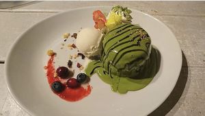 Matcha pancake   at AIN SOPH.Journey in Kyoto