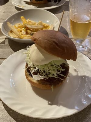 Teri burger  at AIN SOPH.Journey in Kyoto