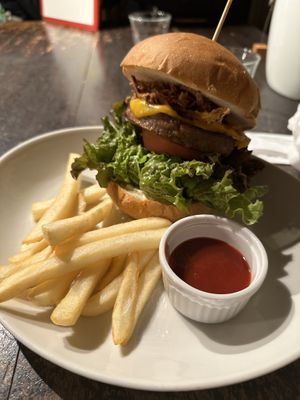 Ripple cheese burger  at AIN SOPH.Journey in Kyoto