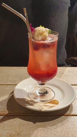 Creamy soda at AIN SOPH.Journey in Kyoto