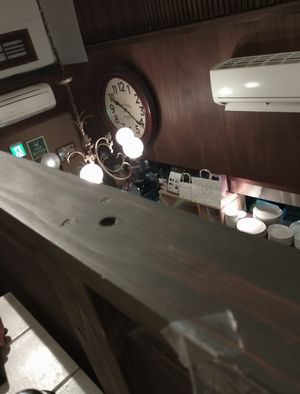 Gorgeous giant clock at AIN SOPH.Journey in Kyoto