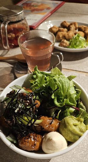 Teriyaki bowl at AIN SOPH.Journey in Kyoto