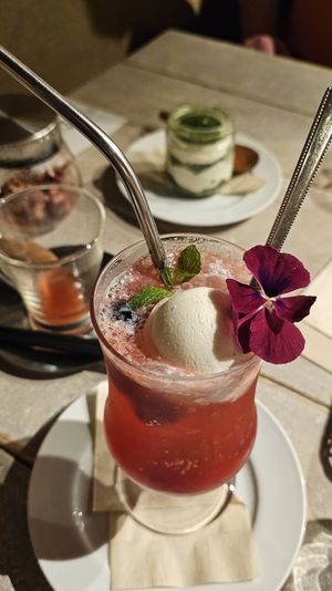 Cream soda at AIN SOPH.Journey in Kyoto