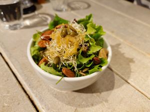 Mixed green salad at AIN SOPH.Journey in Kyoto