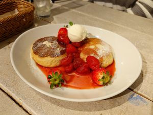 Pancakes at AIN SOPH.Journey in Kyoto