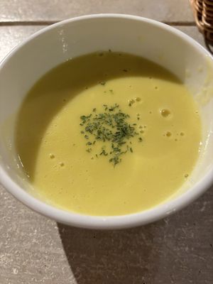 Corn soup   at AIN SOPH.Journey in Kyoto