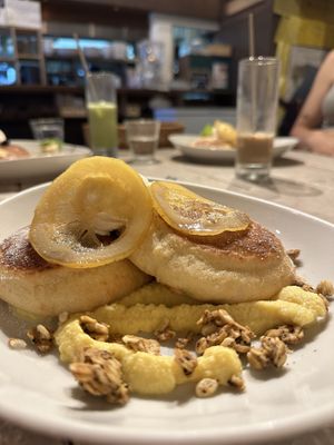Fluffy lemon pancakes   at AIN SOPH.Journey in Kyoto