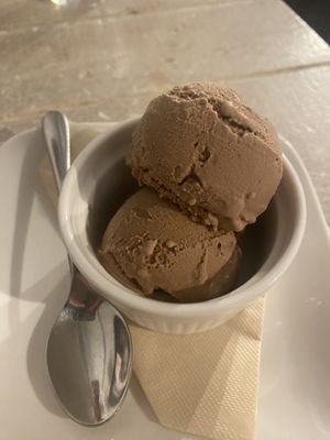 Chocolate ice cream   at AIN SOPH.Journey in Kyoto