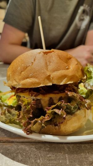 Cheese burger at AIN SOPH.Journey in Kyoto