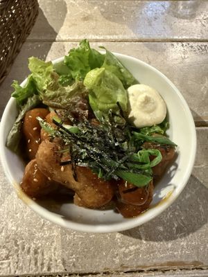 Teriyaki “chicken"  at AIN SOPH.Journey in Kyoto