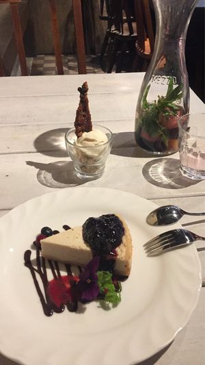 Vegan ice cream and cheese cake at AIN SOPH.Journey in Kyoto