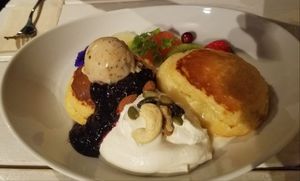 regular pancakes at AIN SOPH.Journey in Kyoto