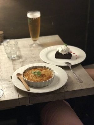 Desserts (crême brûlée) at AIN SOPH.Journey in Kyoto