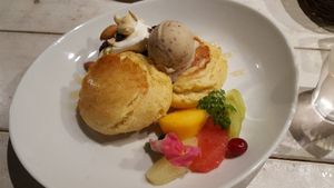 heavenly pancakes at AIN SOPH.Journey in Kyoto