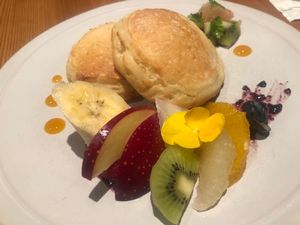 Best pancakes of all time! Don’t miss this spot in Kyoto! We were so lucky.  at AIN SOPH.Journey in Kyoto