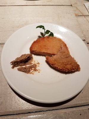 Soy cutlet (it was so good I forgot to take a picture before I started eating) at AIN SOPH.Journey in Kyoto