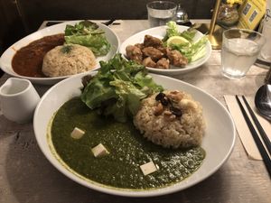 Green curry at AIN SOPH.Journey in Kyoto