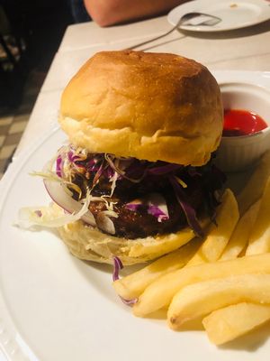 Cutlet burger  at AIN SOPH.Journey in Kyoto