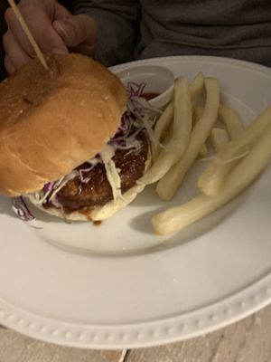 Cutlet burger  at AIN SOPH.Journey in Kyoto