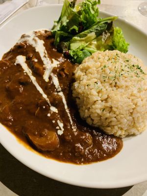 Hyashi rice at AIN SOPH.Journey in Kyoto