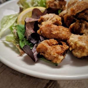 炸大豆塊也很好吃喔 at AIN SOPH.Journey in Kyoto