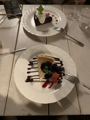 Choc gateau & Cheesecake at AIN SOPH.Journey in Kyoto