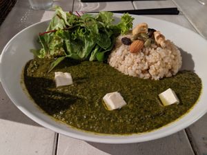 Green curry to die for at AIN SOPH.Journey in Kyoto